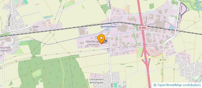 localisation de l'entreprise ZARGES SARL à ALTORF