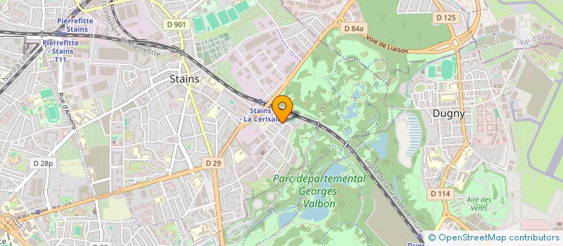 localisation de l'entreprise ZARGOUNE à STAINS