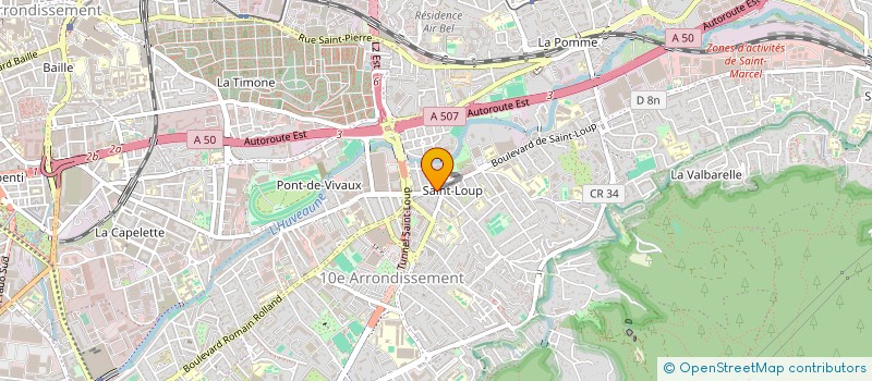 localisation de l'entreprise ZARI DELICES ET EMBALLAGES à MARSEILLE