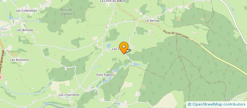 localisation de l'entreprise ZARIK  SAINT-MARTIN-DU-LAC