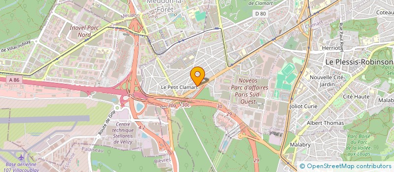 localisation de l'entreprise ZARINE à CLAMART