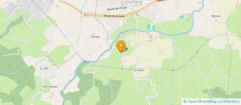 localisation de l'entreprise ZARKO  CHOMERAC