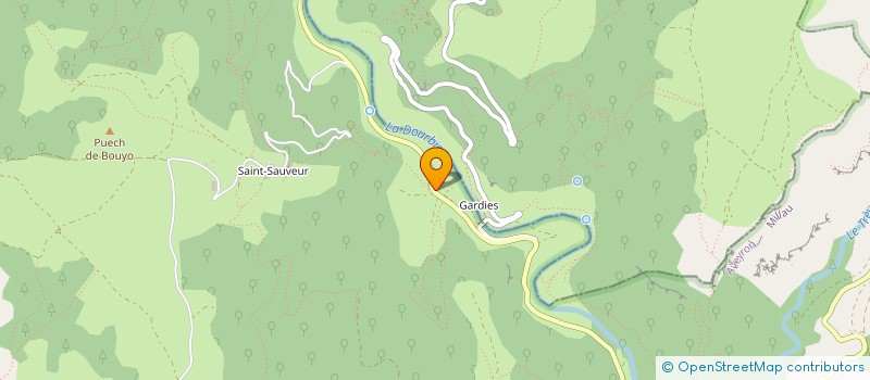 localisation de l'entreprise ZARLAC  LA COUVERTOIRADE