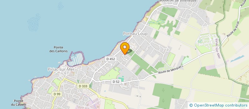 localisation de l'entreprise ZARODOU  PIRIAC-SUR-MER