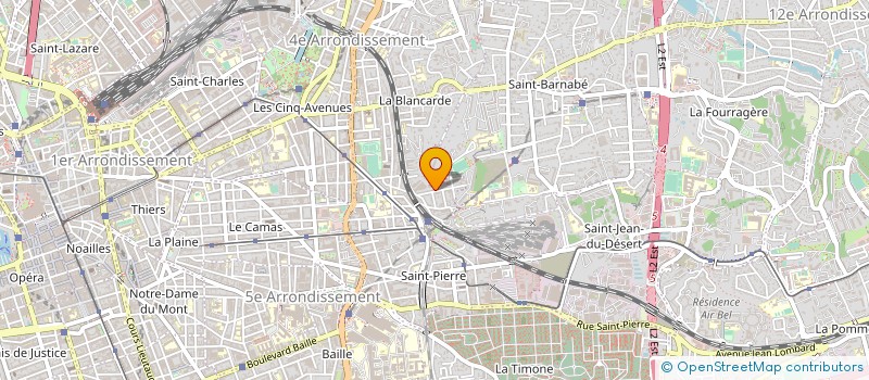 localisation de l'entreprise ZAROFF MONCHO SCINI à MARSEILLE