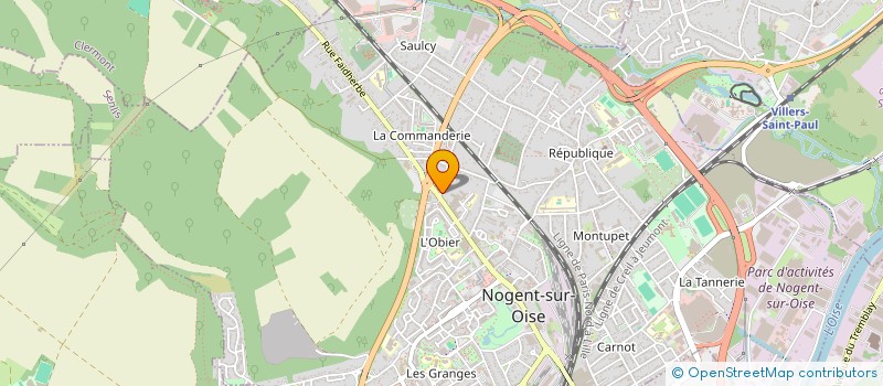 localisation de l'entreprise ZAROK  NOGENT-SUR-OISE