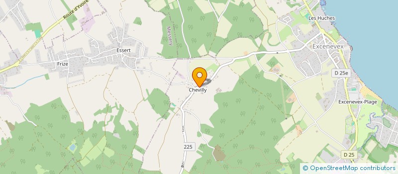 localisation de l'entreprise ZAROLA PAYSAGE  EXCENEVEX