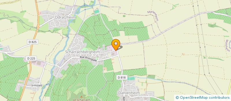 localisation de l'entreprise ZAROLI HOLDING  SCHARRACHBERGHEIM-IRMSTETT