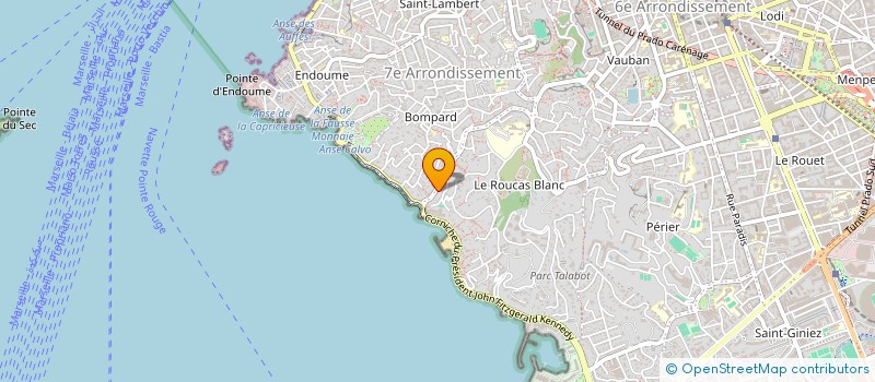 localisation de l'entreprise ZAROV&CO à MARSEILLE