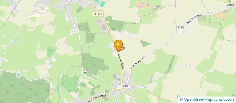 localisation de l'entreprise ZARR  OHAIN