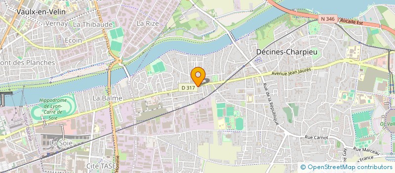 localisation de l'entreprise ZARTARIAN  DECINES-CHARPIEU