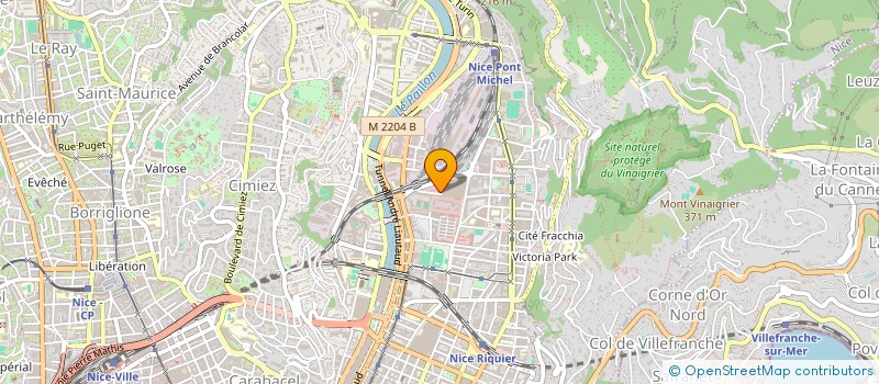 localisation de l'entreprise ZARZA & CO à NICE