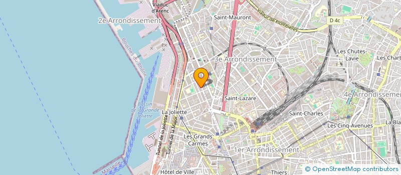 localisation de l'entreprise ZARZIS FBN à MARSEILLE