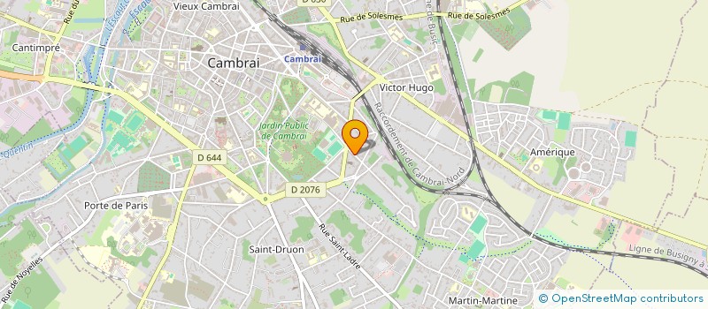 localisation de l'entreprise ZAS DOD  CAMBRAI