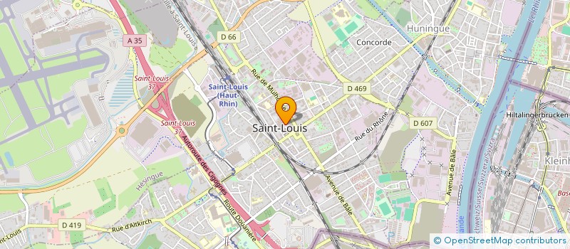 localisation de l'entreprise ZASMA  SAINT-LOUIS