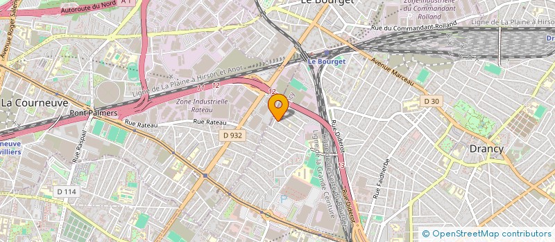 localisation de l'entreprise ZATARA TAXIS TRANSPORTS à DRANCY