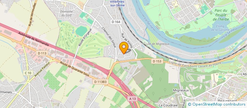 localisation de l'entreprise ZATT  VILLENNES-SUR-SEINE