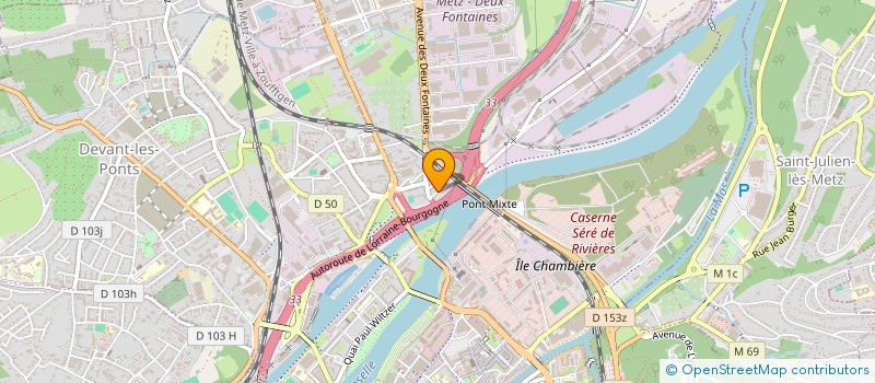 localisation de l'entreprise ZAUL PEINTURE  METZ