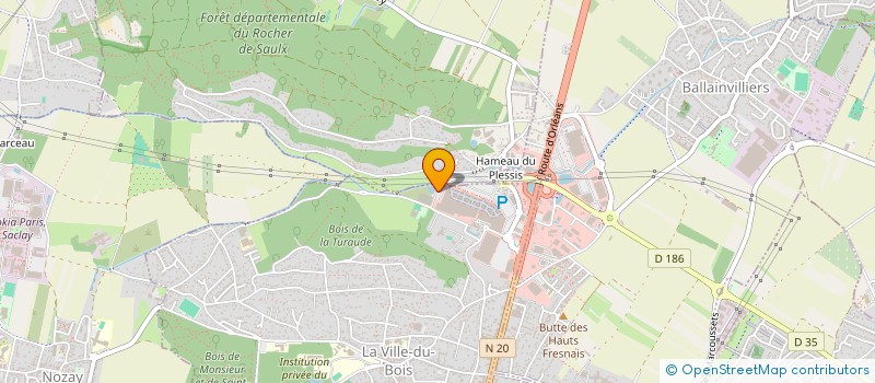 localisation de l'entreprise ZAVDB à LA VILLE-DU-BOIS