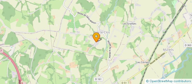 localisation de l'entreprise ZAVIAL à FAY-LE-CLOS