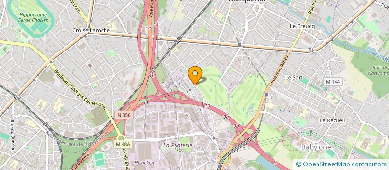 localisation de l'entreprise ZAWADI INITIATIVES  WASQUEHAL