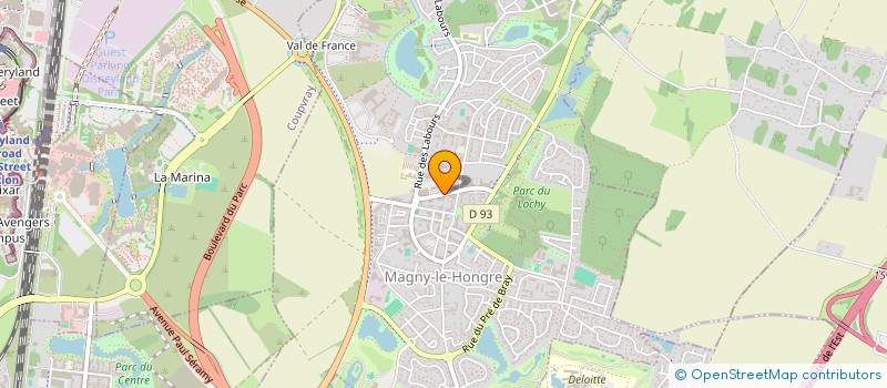 localisation de l'entreprise ZAWZSE  MAGNY-LE-HONGRE