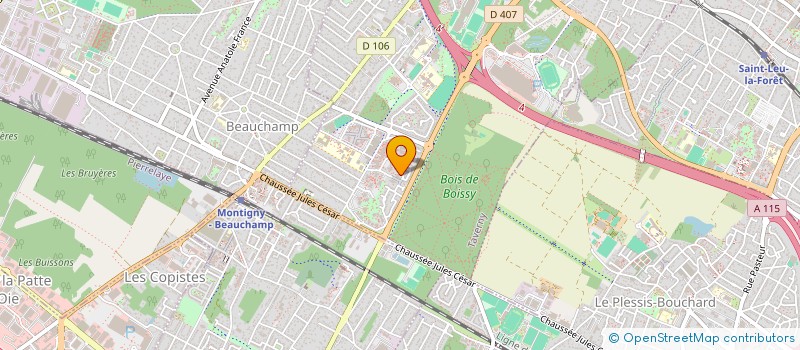 localisation de l'entreprise ZAYA-DIAKU TESSON  TAVERNY