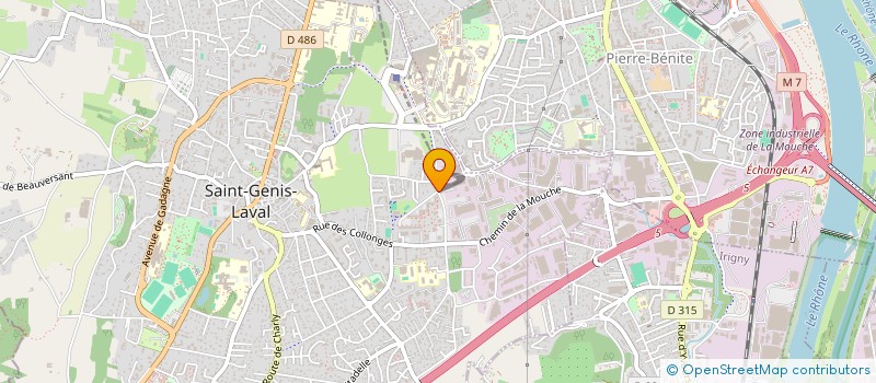 localisation de l'entreprise ZAYANG & CO  SAINT-GENIS-LAVAL