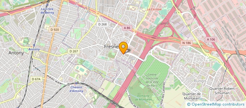 localisation de l'entreprise ZAYARAMA à FRESNES