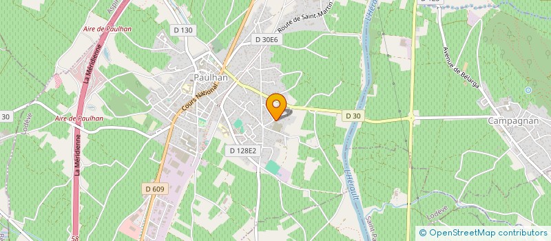 localisation de l'entreprise ZAYCON  PAULHAN