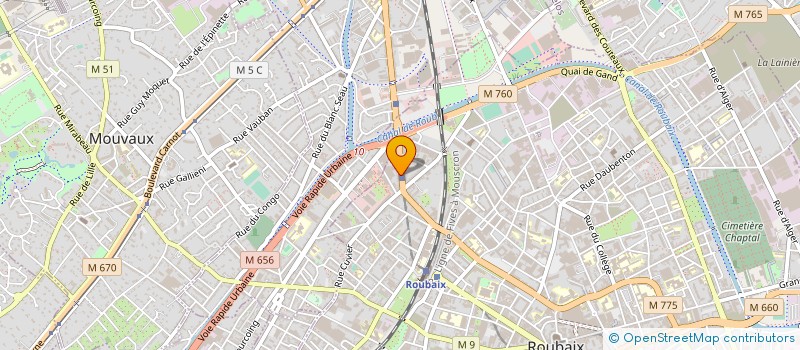 localisation de l'entreprise ZAYD SERVICE  ROUBAIX