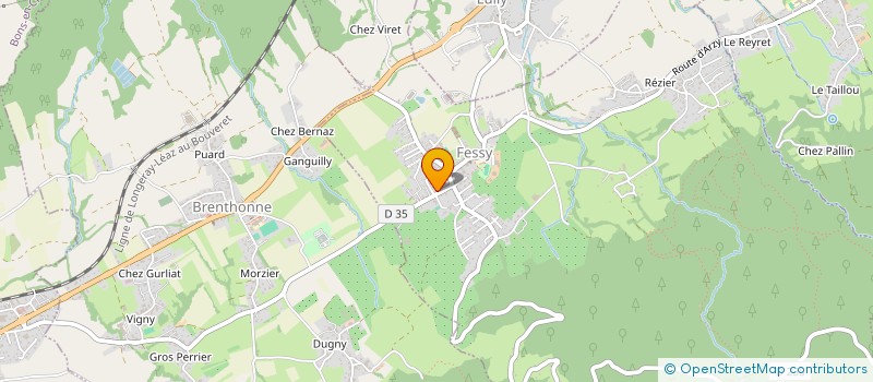 localisation de l'entreprise ZAYN  FESSY