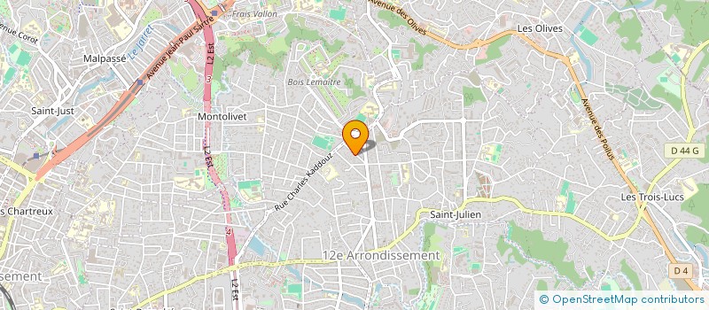 localisation de l'entreprise ZAYN INSTITUT à MARSEILLE