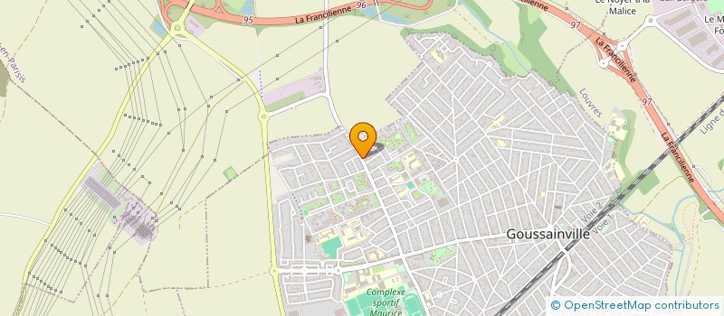 localisation de l'entreprise ZAYNN à GOUSSAINVILLE