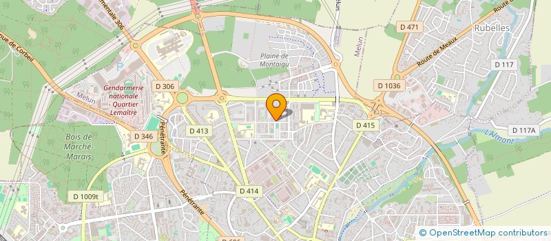 localisation de l'entreprise ZAYOUN BATIMENT à MELUN