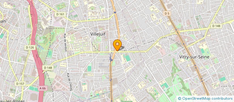 localisation de l'entreprise ZAYTOUNE à VILLEJUIF