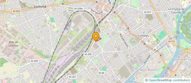 localisation de l'entreprise ZAZ à LILLE