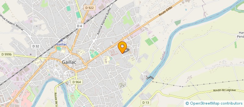 localisation de l'entreprise ZAZ CAR  GAILLAC