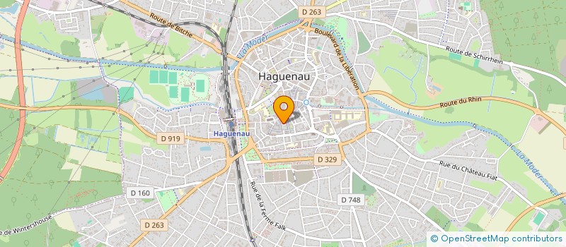 localisation de l'entreprise ZAZ PHOTOGRAPHIE  HAGUENAU