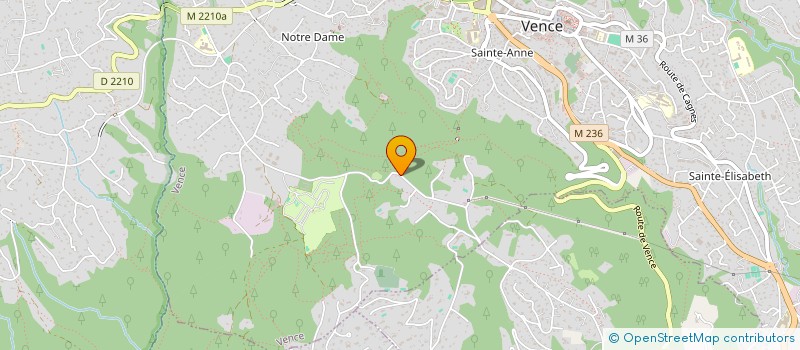 localisation de l'entreprise ZAZA  VENCE