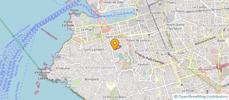 localisation de l'entreprise ZAZA  MARSEILLE