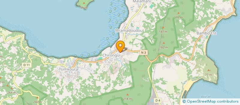 localisation de l'entreprise ZAZA'CTIV à CHIRONGUI