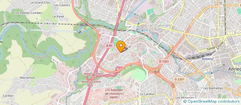 localisation de l'entreprise ZAZA NY TANAMBAO SOTEMA OU LES ENFANTS DE SOTEMA à ANNECY