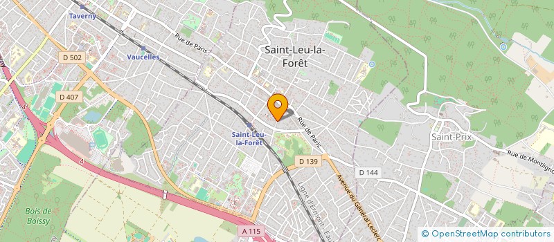 localisation de l'entreprise ZAZAKELY à SAINT-LEU-LA-FORET