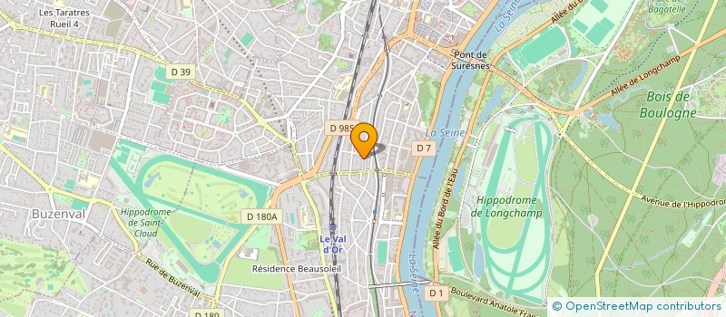 localisation de l'entreprise ZAZEM à SURESNES