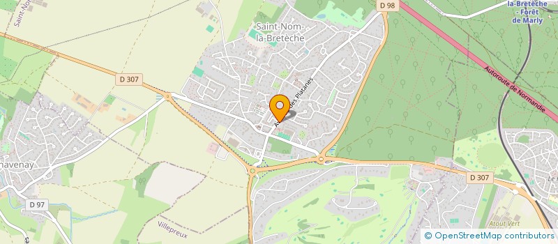 localisation de l'entreprise ZAZI  SAINT-NOM-LA-BRETECHE