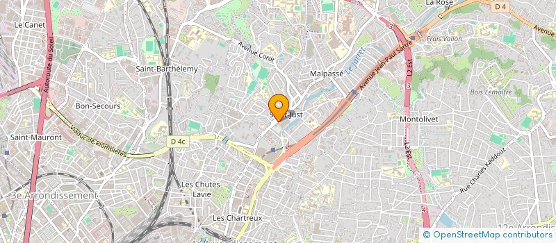 localisation de l'entreprise ZAZIA AYA  MARSEILLE