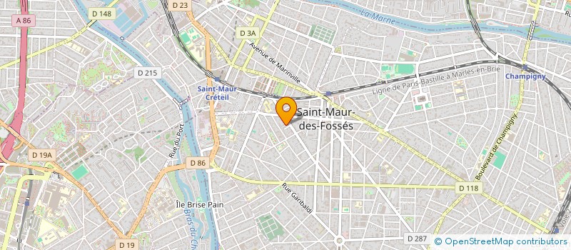 localisation de l'entreprise ZAZIC à SAINT-MAUR-DES-FOSSES