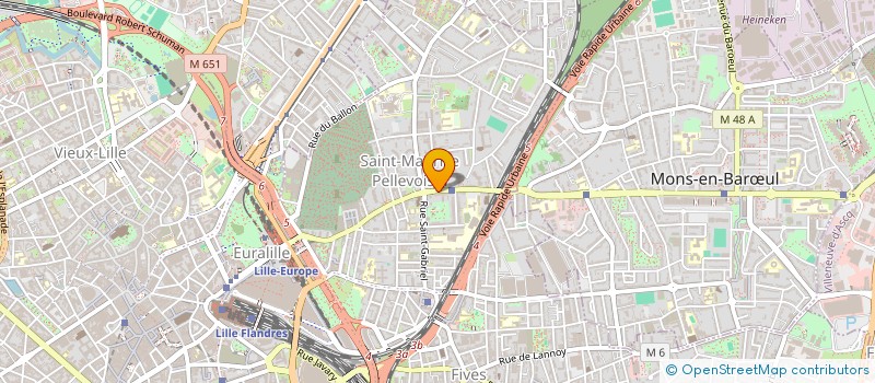 localisation de l'entreprise ZAZIE MODE D'EMPLOI à LILLE