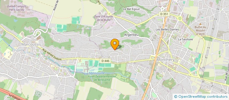 localisation de l'entreprise ZAZOO à MONTLHERY